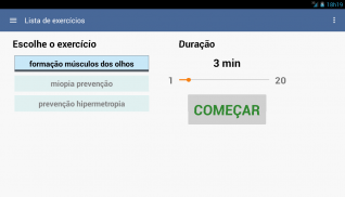 Exercícios para os olhos Pro screenshot 16