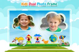 Kids Dual Photo Frames screenshot 6