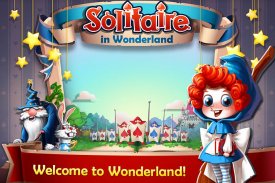 Solitaire in Wonderland - Golf Patience Card Game screenshot 0