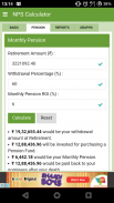 NPS Calculator - Best in India screenshot 3