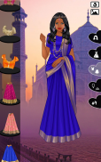 Indian Sari dress up screenshot 9