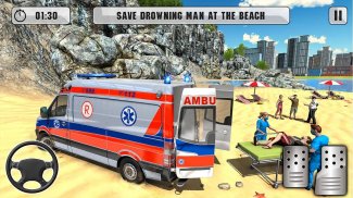 Police Emergency Ambulance Rescue Simulator screenshot 2