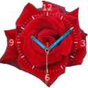 Rose Clock Live Wallpaper Icon