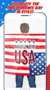 4th of July Photo Editor - American Flag Stickers screenshot 5