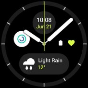 Awf Simple Analog - watch face screenshot 2