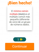 mcm - mínimo común múltiplo screenshot 5