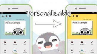 Sticky Note Pesoguin Memo screenshot 2