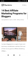 The Blog Metrics screenshot 2