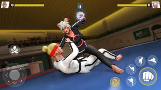 Lucha real de karate 2019: Kung Fu Master Training screenshot 17