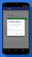 Angular Material Design screenshot 0