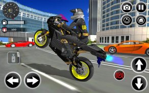 Motorbike Stunt Super Hero 3D screenshot 3