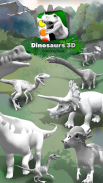 Dinosaurs 3D Coloring Book screenshot 0