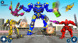 Mech Robot Transforming Games screenshot 4