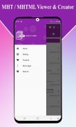 MHT/MHTML Viewer - MHT Creator screenshot 5