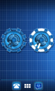 Arc Reactor Clock Widget screenshot 3