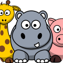 Hungry Hippo y sus Amigos Icon