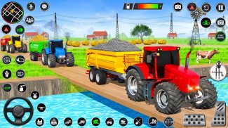 Real Tractor Driving Games screenshot 4