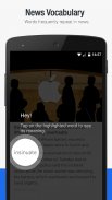 Kitkatwords - News + Vocab Builder + Dictionary screenshot 1