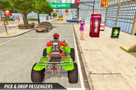 ATV Bike Taxi Sim 2021 screenshot 1