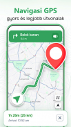 Peta GPS: tampilan satelit screenshot 12