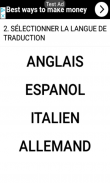 SPEAK and TRANSLATE - English, Spanish, French, Italian and German TRANSLATOR screenshot 6