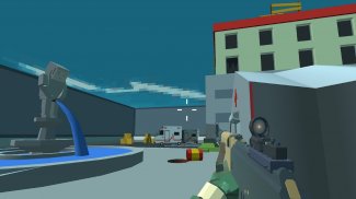 Blocky Combat Swat Zombie 1 screenshot 4