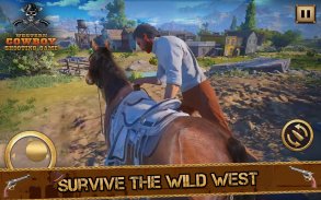 West Cow boy Gang Shooting : Horse Shooting Game screenshot 1