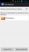 Auto Backup (alpha) screenshot 1