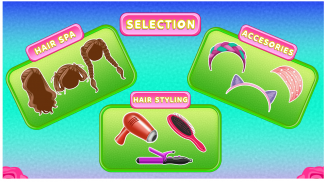 Hair Makeover Spa Salon: Fashion Stylist Games screenshot 2