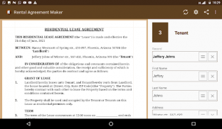 Rental Agreement Maker screenshot 0