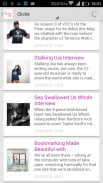 Fashion magazines RSS-reader screenshot 4