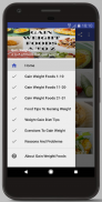 GAIN WEIGHT FOODS - A TO Z OF WEIGHT GAINING FOODS screenshot 0