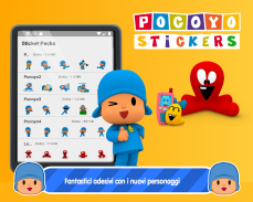 Pocoyo sticker: adesivi per Whatsapp screenshot 3