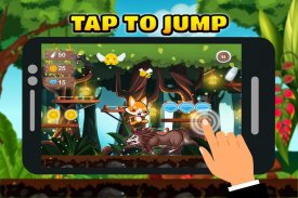 Jungle Runner: Endless Cat Run screenshot 4
