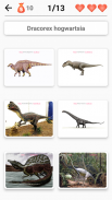 Dinossauros -Um jogo sobre dinossauros jurássicos! screenshot 1
