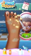 पैर डॉक्टर - Hospital games screenshot 2