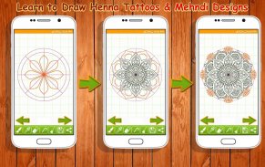 Learn to Draw Henna Designs & Tattoos screenshot 3