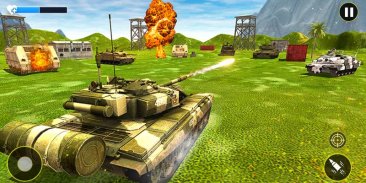 Tank vs Missile Fight-War Machines battle screenshot 1