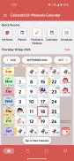 Kalendar Malaysia - Calendar2U screenshot 5
