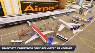 Pesawat terbang Real Penerbangan Simulator 2017 screenshot 1