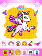 Unicorn Coloring Book Glitter screenshot 10