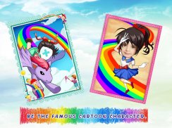 Crazy Rainbow Selfie Lense Camera Girl Makeup Cam screenshot 3