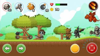 Crazy Catapult: shoot the monsters screenshot 2