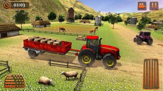Farm Tractor Cargo Driving Sim screenshot 12