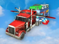 Flying Car Transport Truck 3D screenshot 5