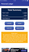 Personal Ledger - Daily Income/Expense Manager screenshot 0