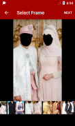 Hijab Wedding Couple Suit screenshot 1