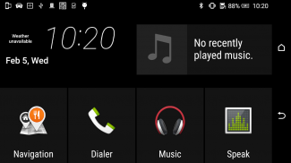 HTC MirrorLink screenshot 0