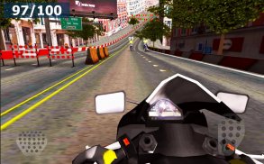 Speed Moto Racing - City Edt. screenshot 0