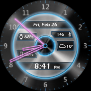 Metal Glow HD Watch Face screenshot 6